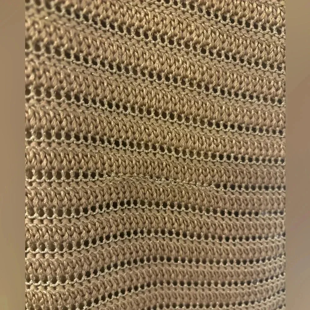 Lauren Ralph Lauren Metallic Cotton-Blend Knit Pencil Skirt Women’s Size… - Picture 11 of 16